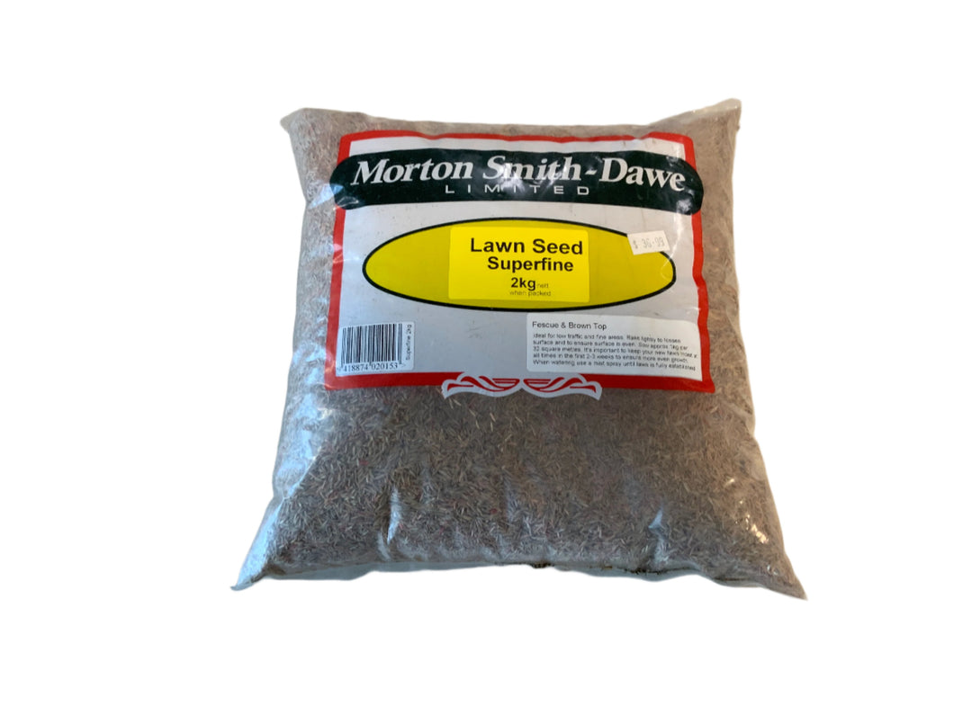 Morton Smith Dawe Lawn Seed Superfine 2KG