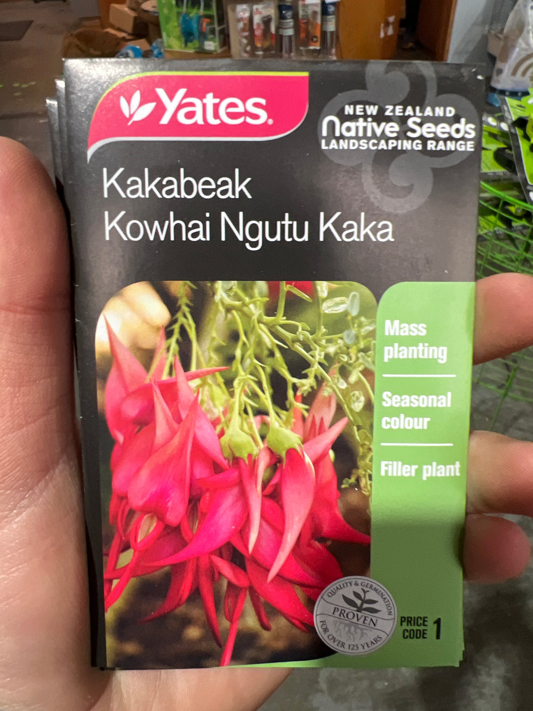 Kakabeak Kowhai Ngutu Kata