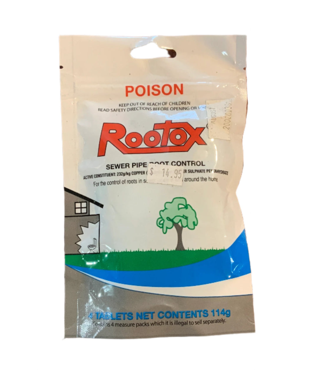 Rootox Sewer Pipe Root Control 114g