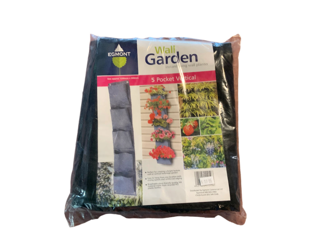 Egmont Wall Garden 9 & 5 Pocket With Irrigation